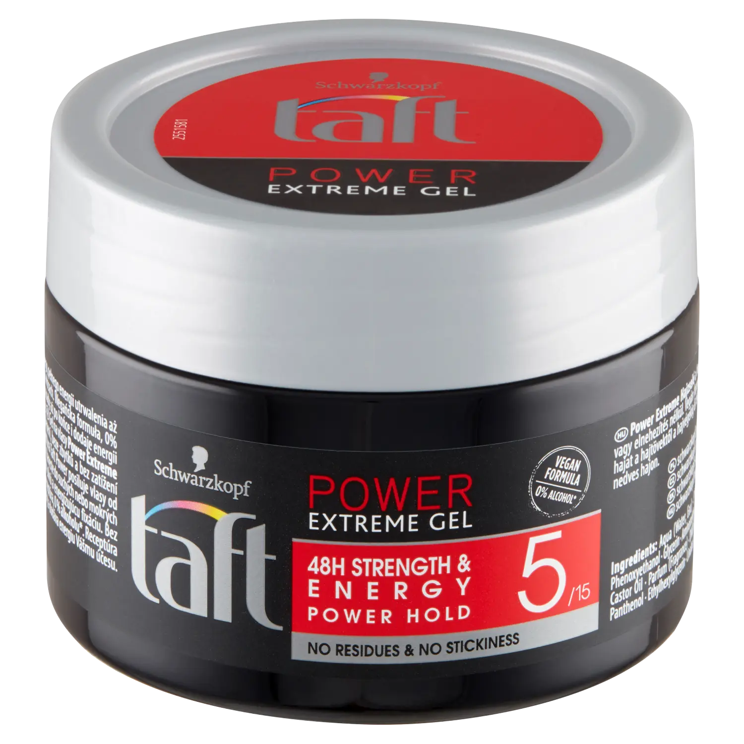 

Taft Power Extreme гель для укладки волос, 250 мл
