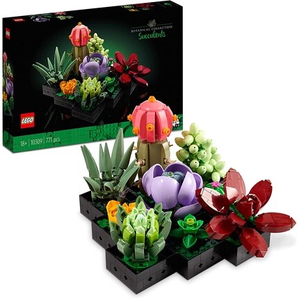 

Конструктор Lego 10309 Icons Succulents ботаническая коллекция суккулентов