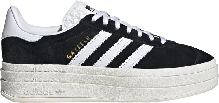 

Кроссовки Adidas Wmns Gazelle Bold 'Black White', черный