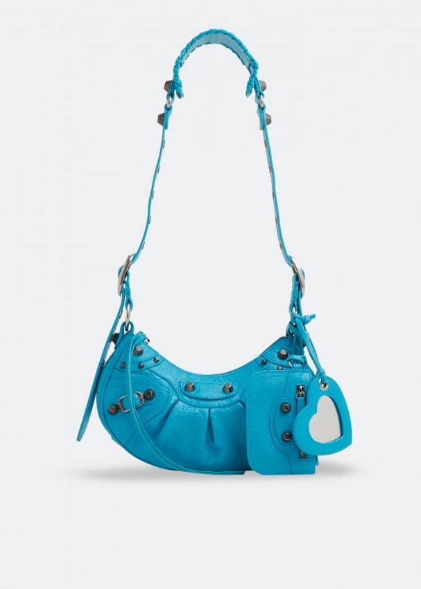 

Сумка BALENCIAGA Le Cagole XS shoulder bag, синий