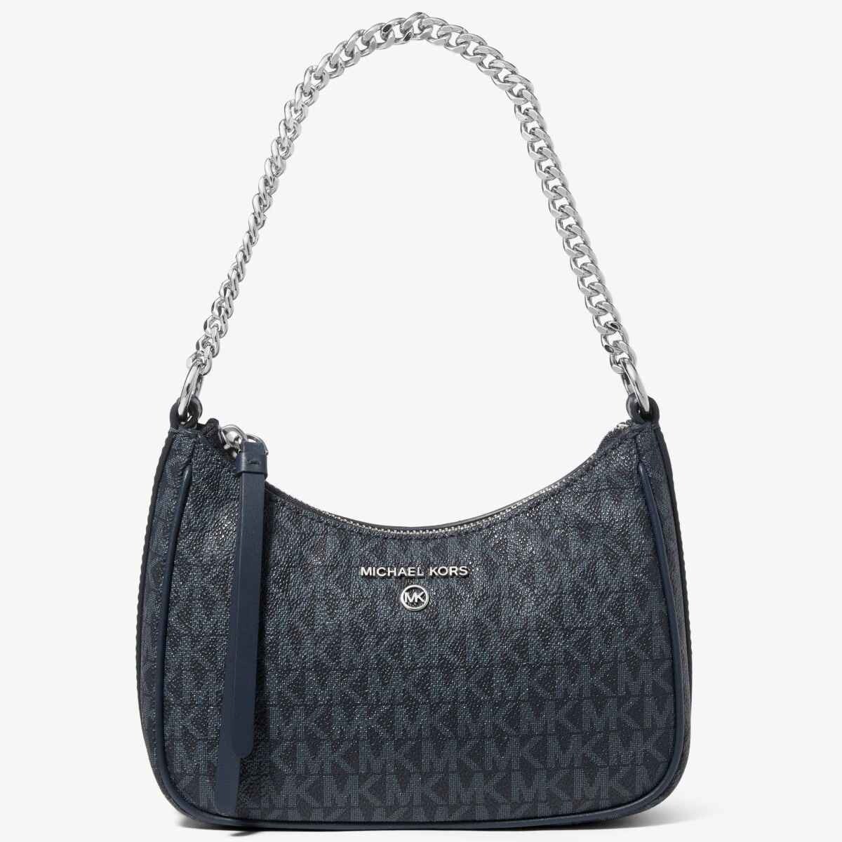 

Сумка Michael Michael Kors Jet Set Charm Small Logo, темно-синий