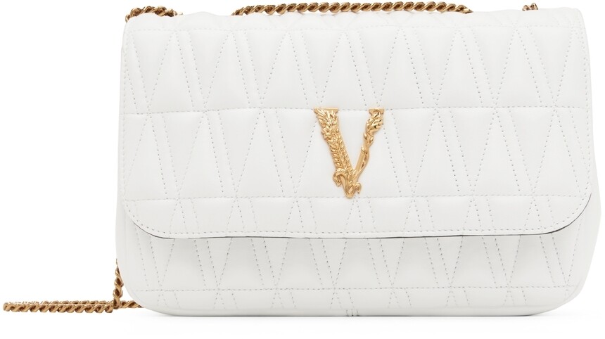 

Белая сумка через плечо Virtus Versace
