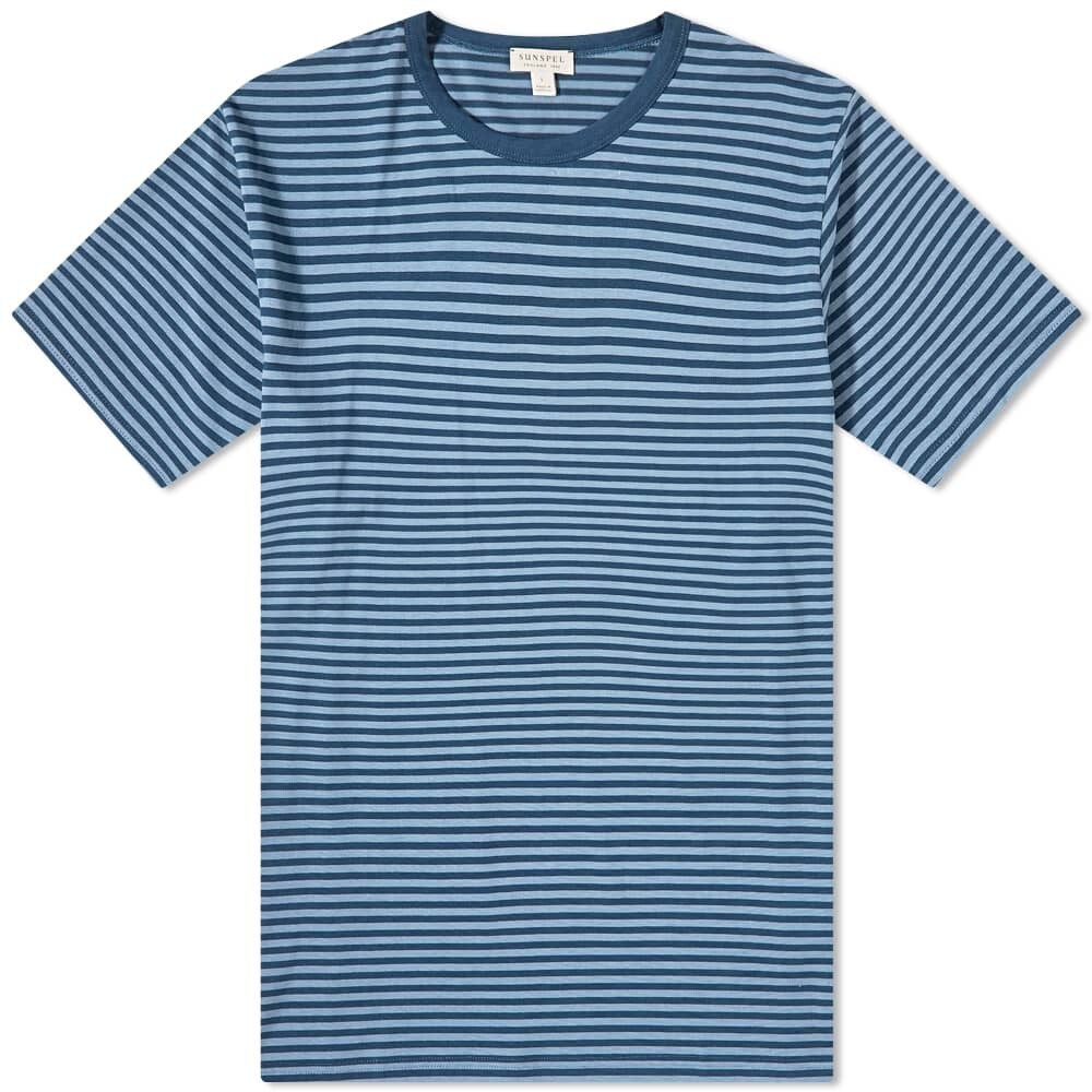 

Футболка Sunspel Classic Stripe Crew Neck Tee