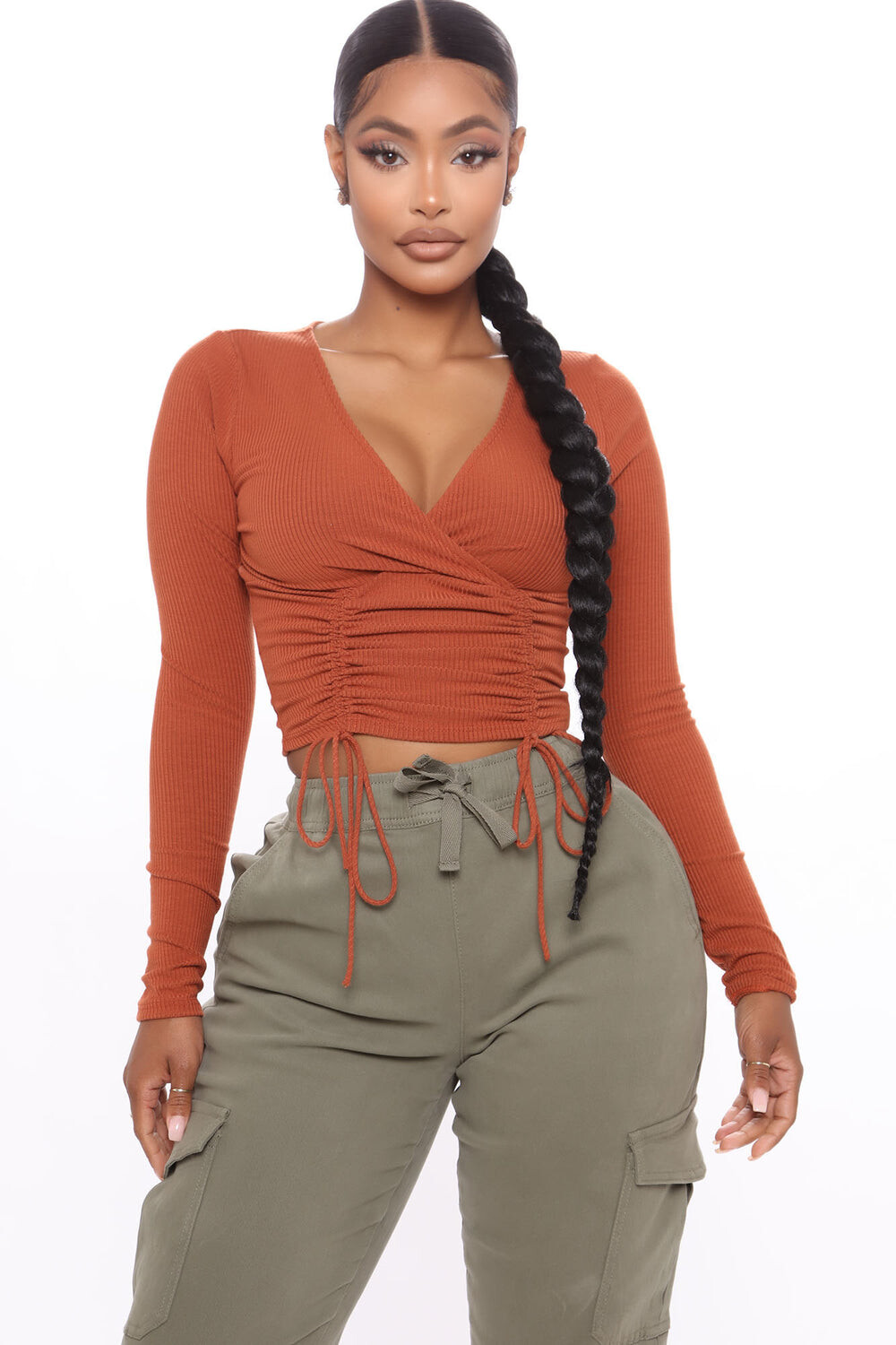 

Топ Fashion Nova T26063, ржавчина