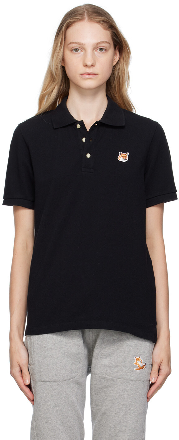 

Поло с головой Black Fox Maison Kitsune