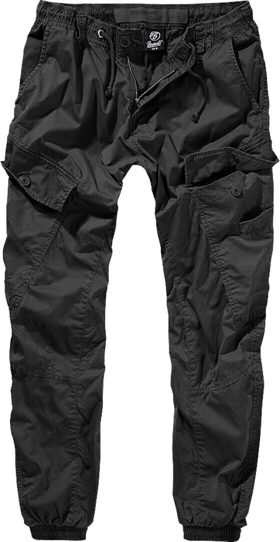 

Брюки Brandit Ray Vintage Trousers с эластичным поясом, черный