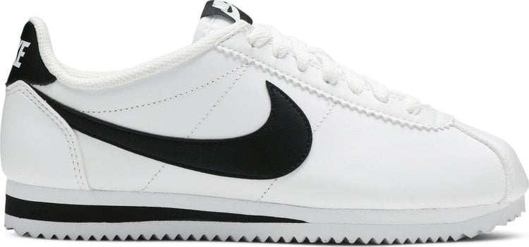 Nike classic cortez on sale white and black