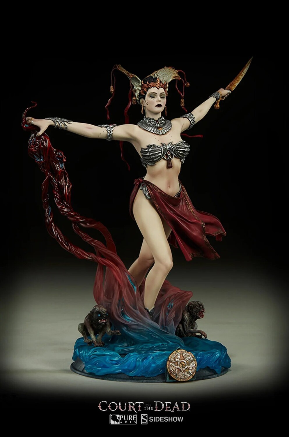 

Статуэтка PureArts Court of the Dead, Gethsemoni - Queen's Conjuring, 25 см