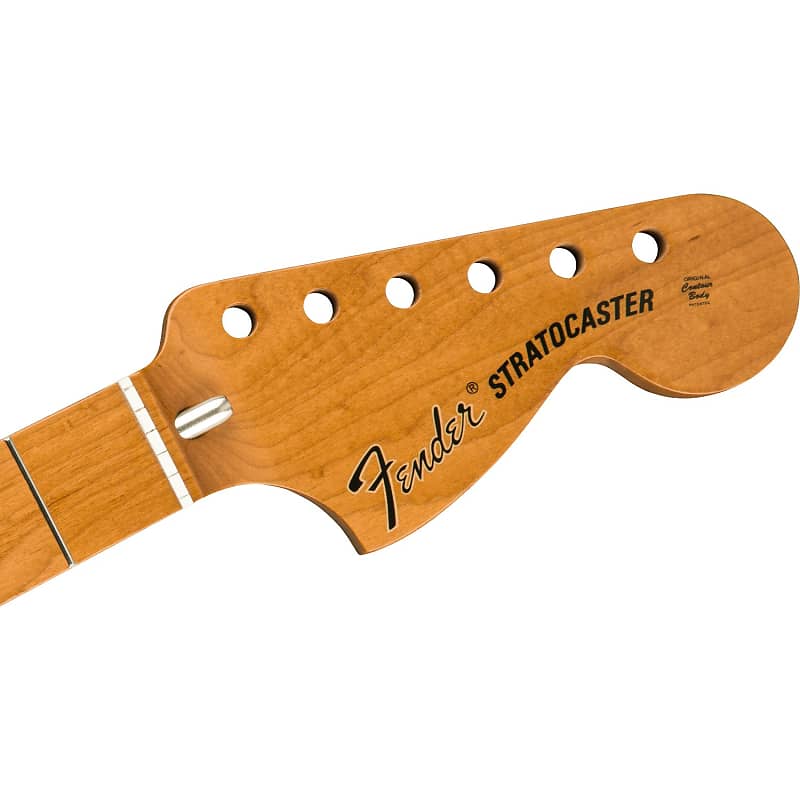 Подлинный жареный клен Fender Vintera Mod 70s Strat Neck C Shape Maple 099-9742-920 Genuine Roasted Vintera Mod 70s Strat Neck C Shape 099-9742-920 - фото