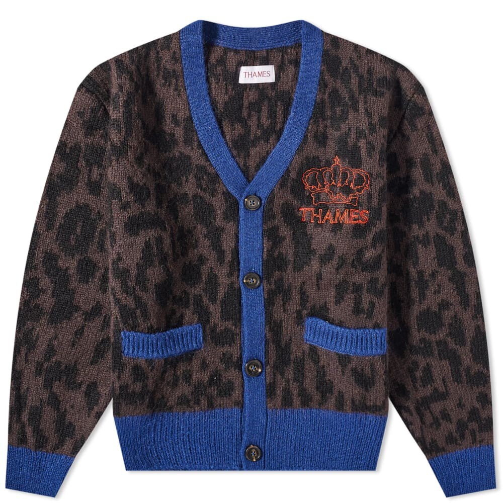 

Джемпер Thames Carnivore Mohair Cardigan, Черный