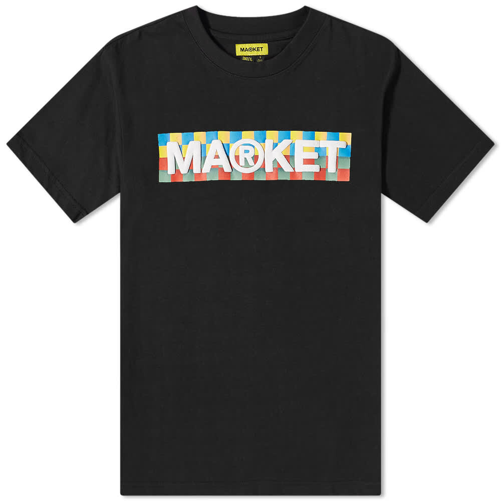 

Футболка Market Checkered Bar Logo Tee
