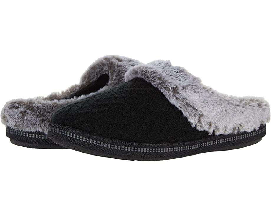 Слипперы Cozy Campfire - Home Essential SKECHERS, черный - фото