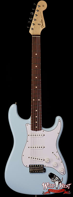 

Fender Custom Shop 1960 Stratocaster Накладка на гриф из палисандра NOS Sonic Blue Fender Custom Shop 1960 Stratocaster Rosewood Fingerboard NOS Sonic Blue