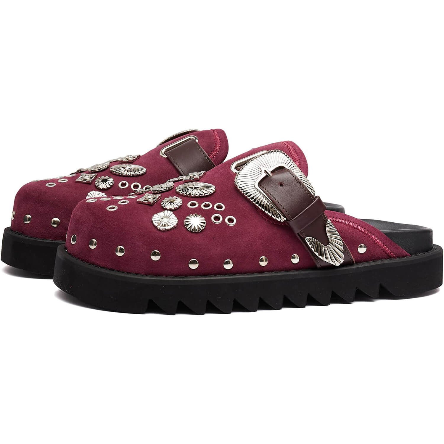 

Мюли Toga Pulla Suede, фиолетовый