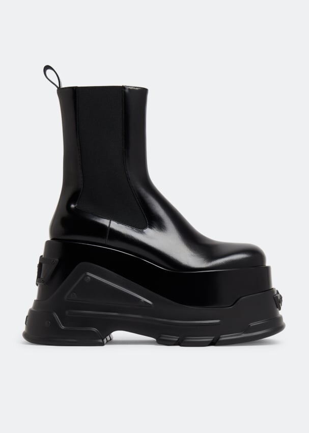 

Ботинки VERSACE Medusa Anthem platform boots, черный