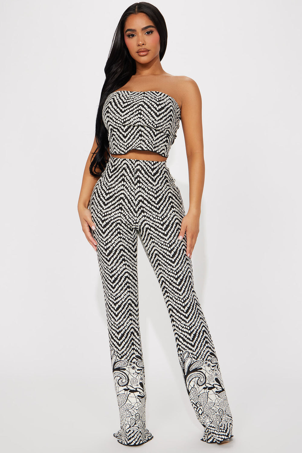 

Брюки Fashion Nova 230203SET, черный