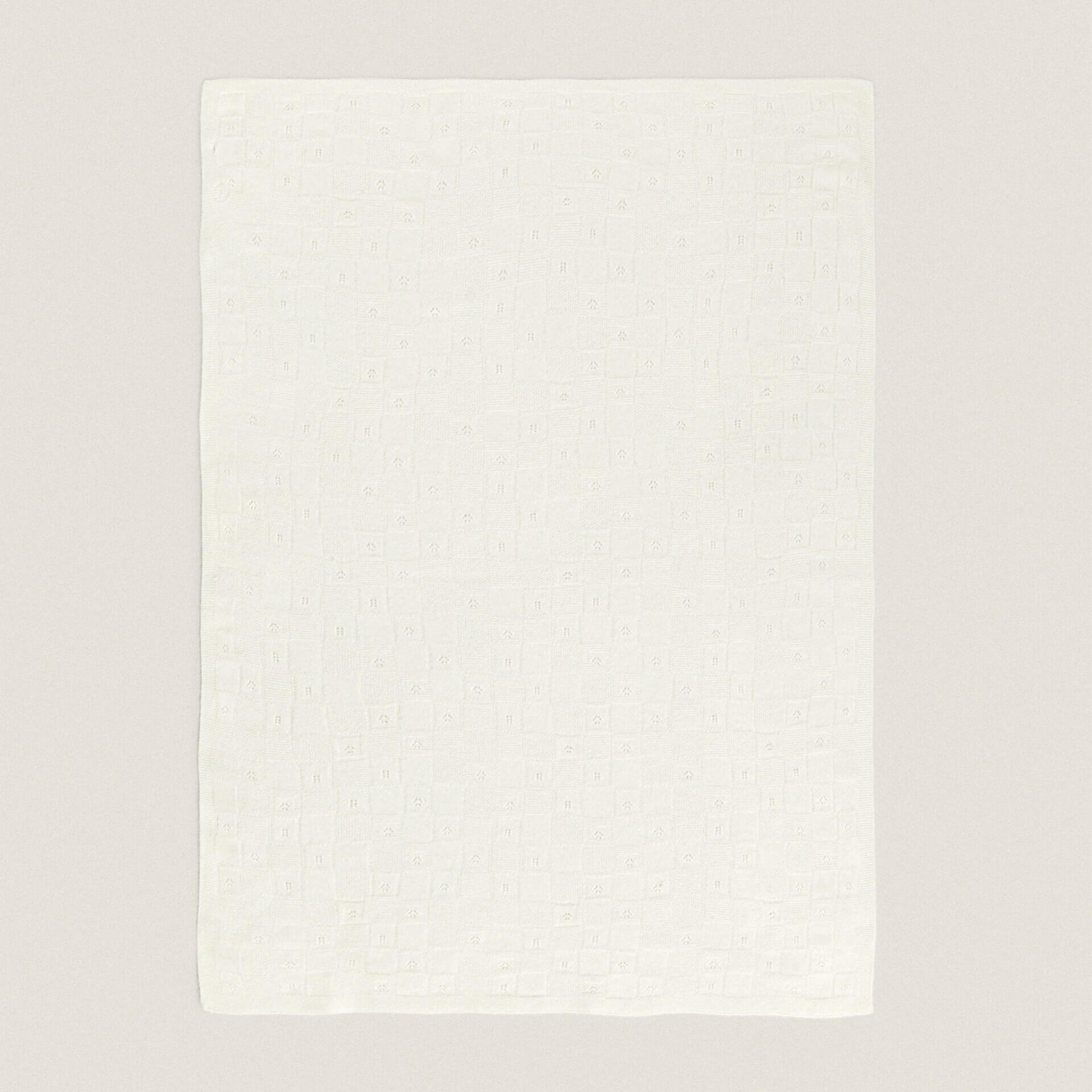 Плед Zara Home Cashmere Knit, белый