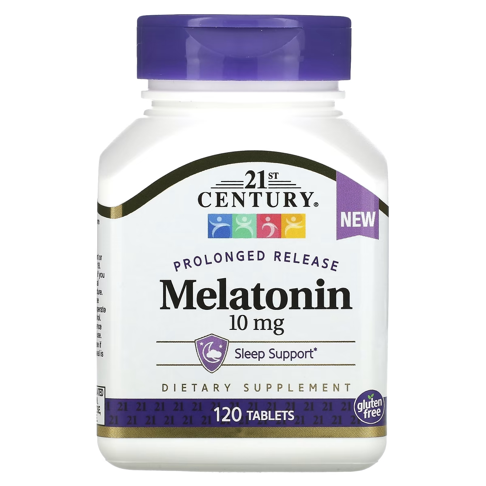 21st Century Мелатонин с пролонгированным высвобождением 10 мг, 120 таблеток 21st century мелатонин 3 мг 200 таблеток