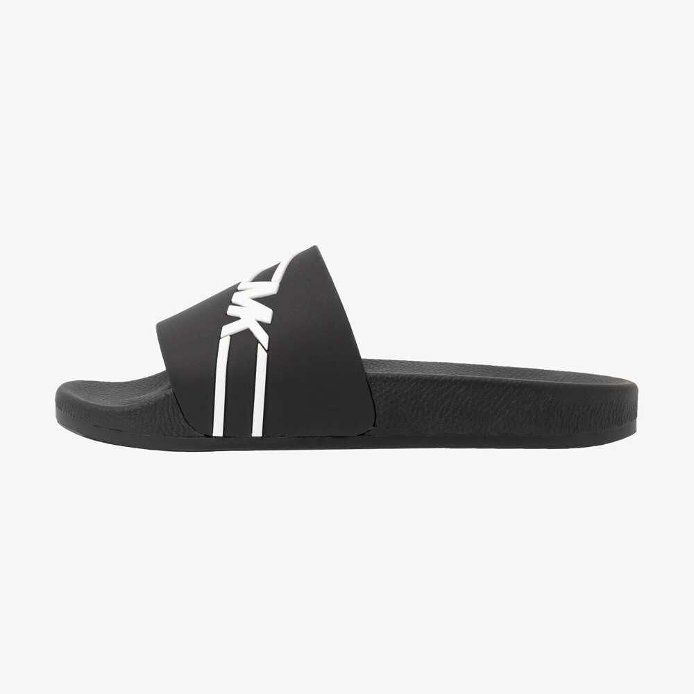 

Шлепанцы Michael Kors Jake Slide, черный/белый