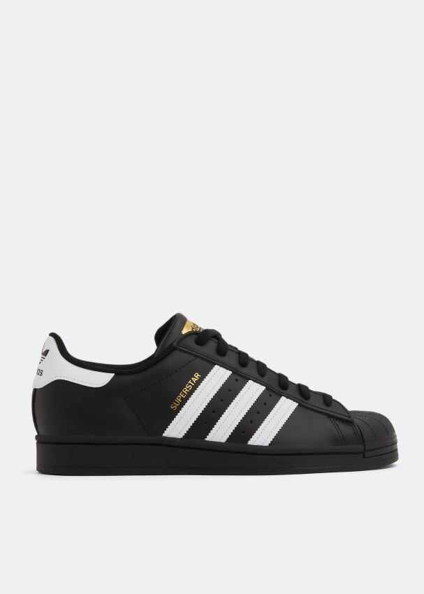 

Детские кроссовки Adidas Superstar, черный/белый/золотой