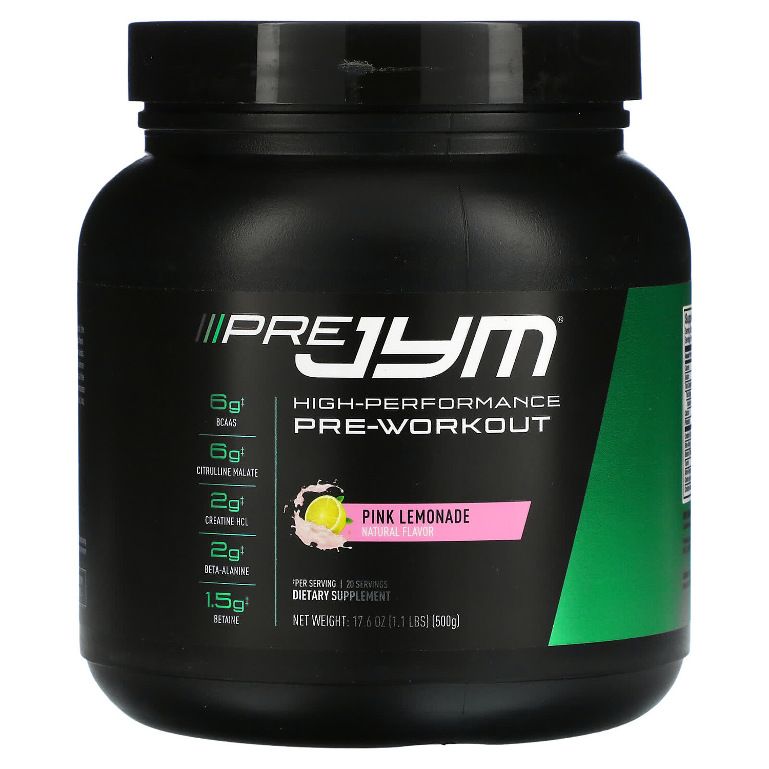 

Предтренировочный Комплекс JYM Supplement Science для повышения эффективности, розовый лимонад, 500 г