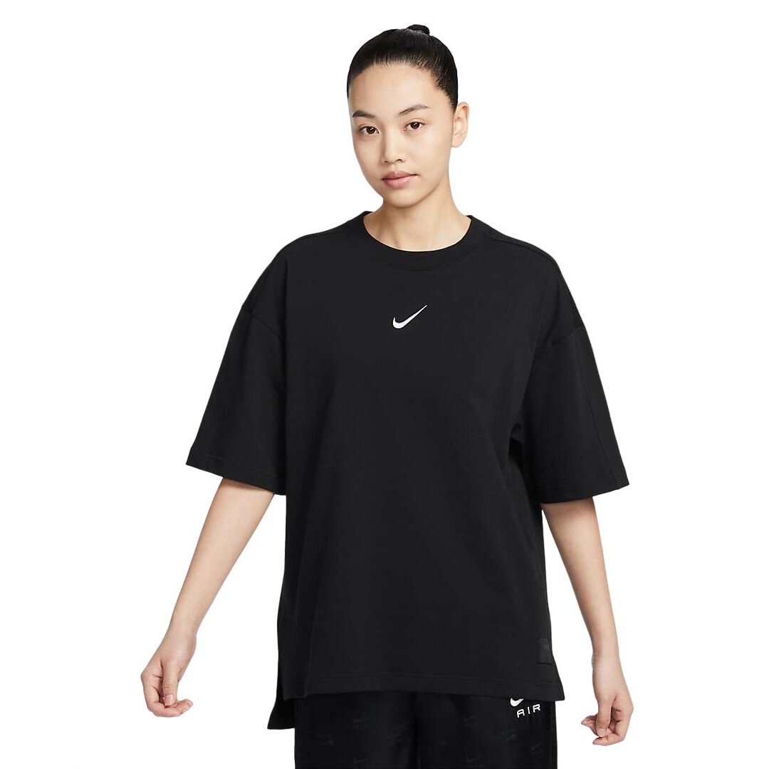 Футболка Nike Sportswear City Utility Oversize Style, черный/белый