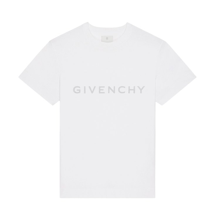 Футболка Givenchy Slim Fit T-Shirt 'White', белый - фото