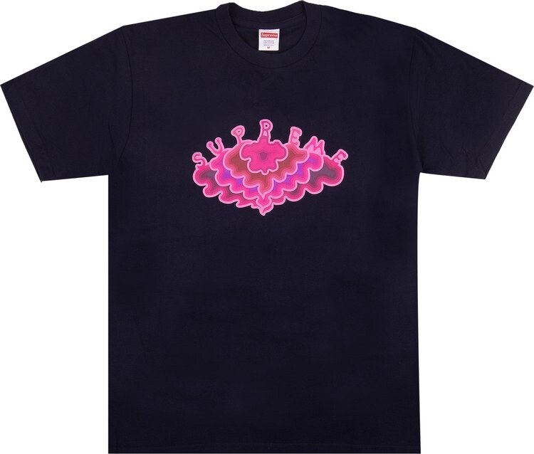 

Футболка Supreme Cloud Tee 'Navy', синий