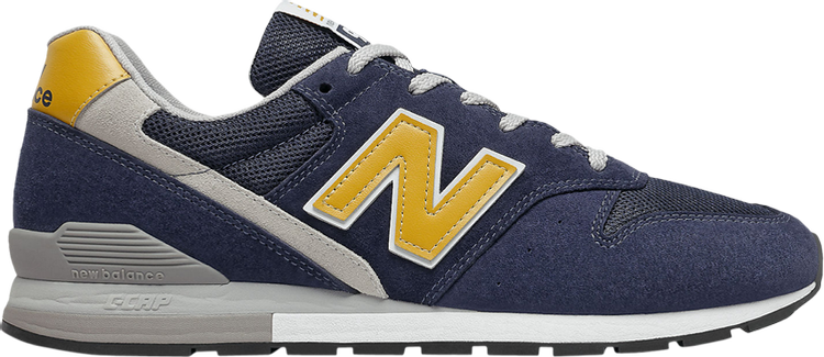 Кроссовки New Balance 996 'Pigment Varsity Gold', синий - фото