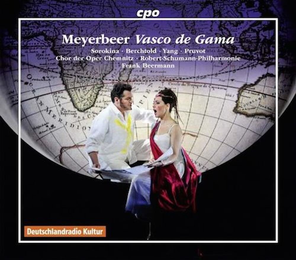 

Диск CD Meyerbeer: Vasco de Gama - Giacomo Meyerbeer, Frank Beermann, Robert-Schumann-Philharmonie, Chemnitz Opera Chorus