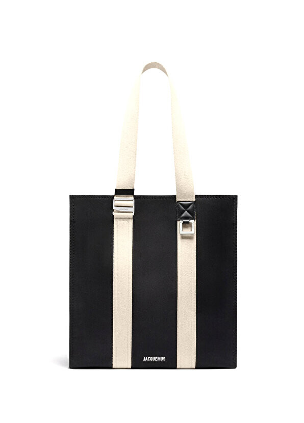 

Черная мужская сумка le cabas cuerda Jacquemus