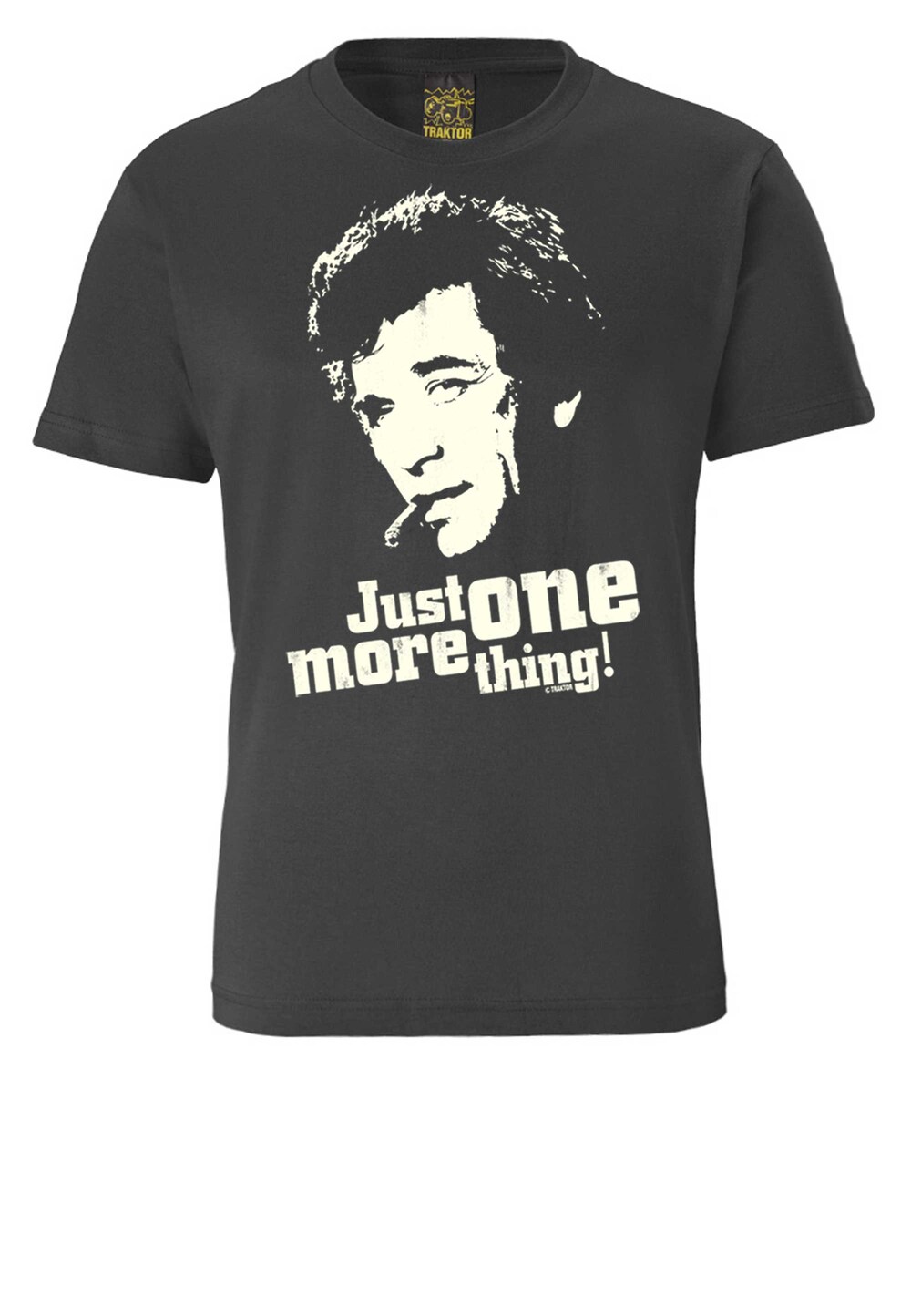 Футболка Logoshirt Columbo - Just One More Thing, темно-серый falk p just one more thing