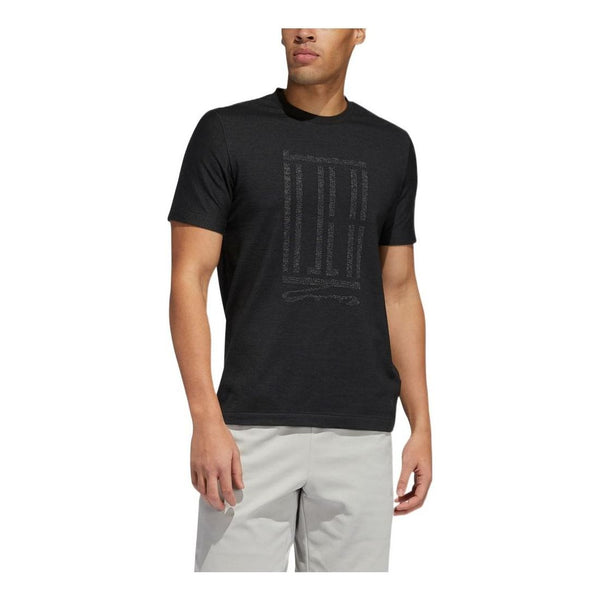 Футболка Men's adidas Martial Arts Series Solid Color Pattern Printing Sports Training Short Sleeve Black T-Shirt, мультиколор