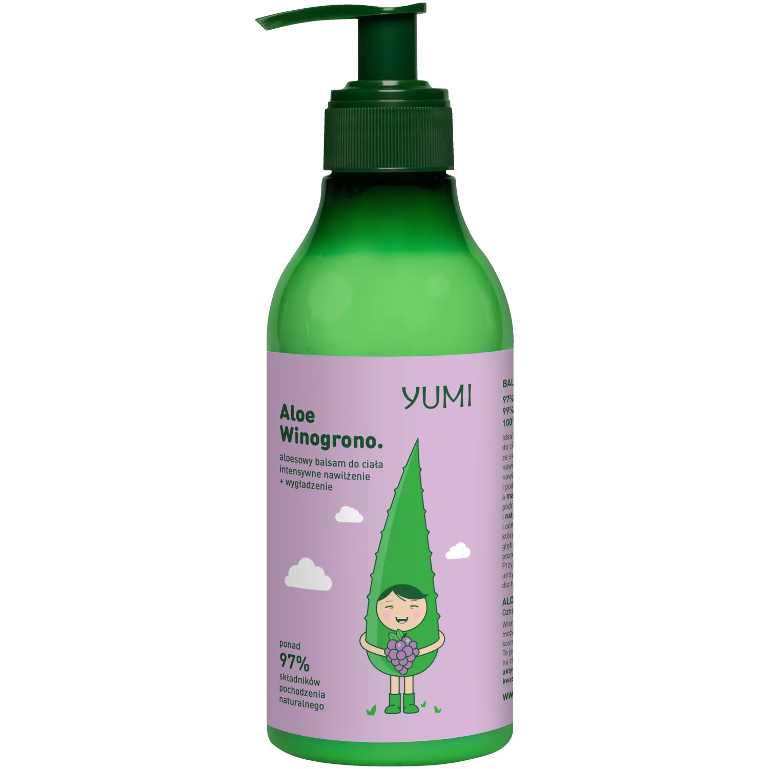 

Yumi Aloe Winogrono лосьон для тела, 300 мл