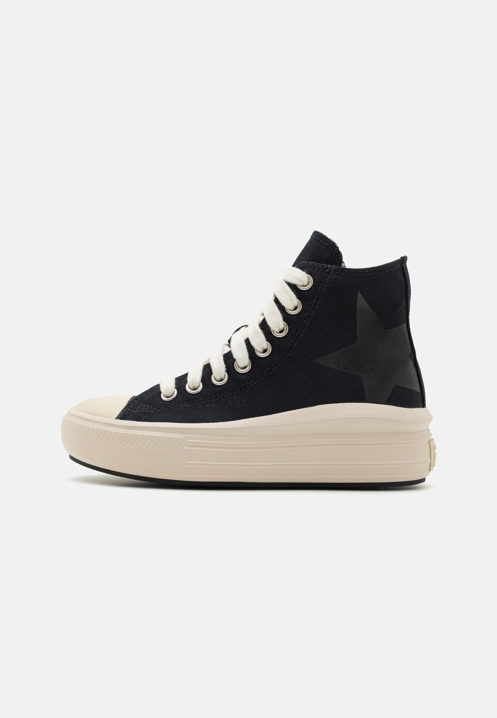 

Кроссовки высокие CHUCK TAYLOR ALL STAR MOVE Converse, цвет black/natural ivory/egret