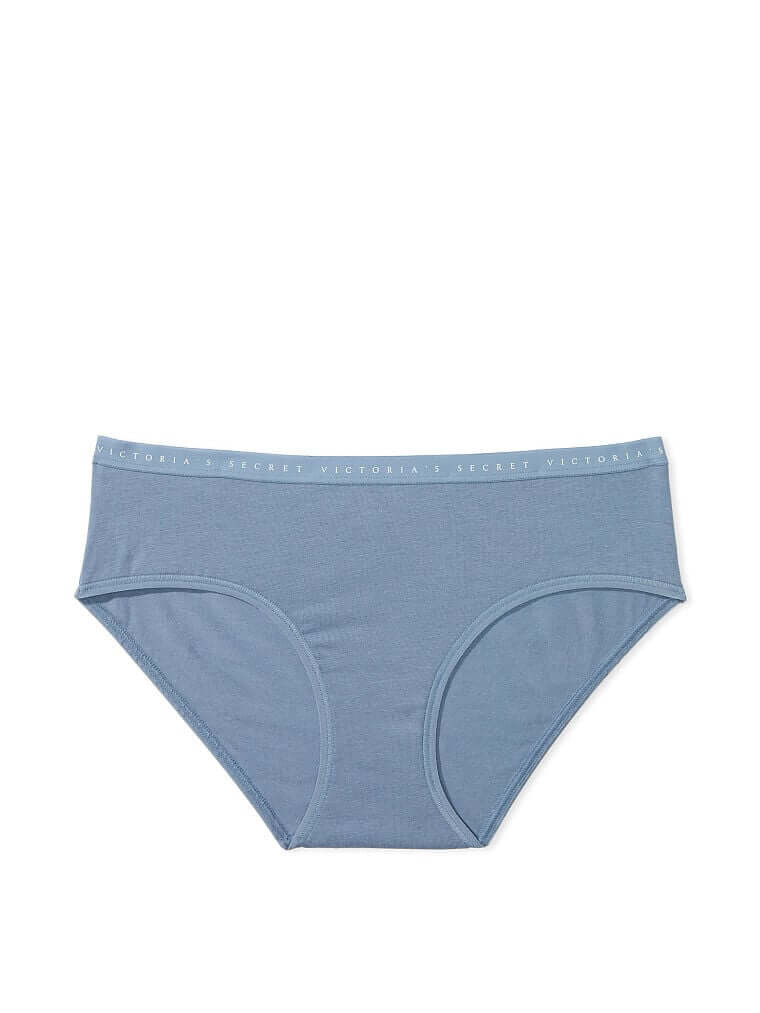 

Трусы Victoria's Secret Stretch Cotton Hiphugger, пыльно-синий