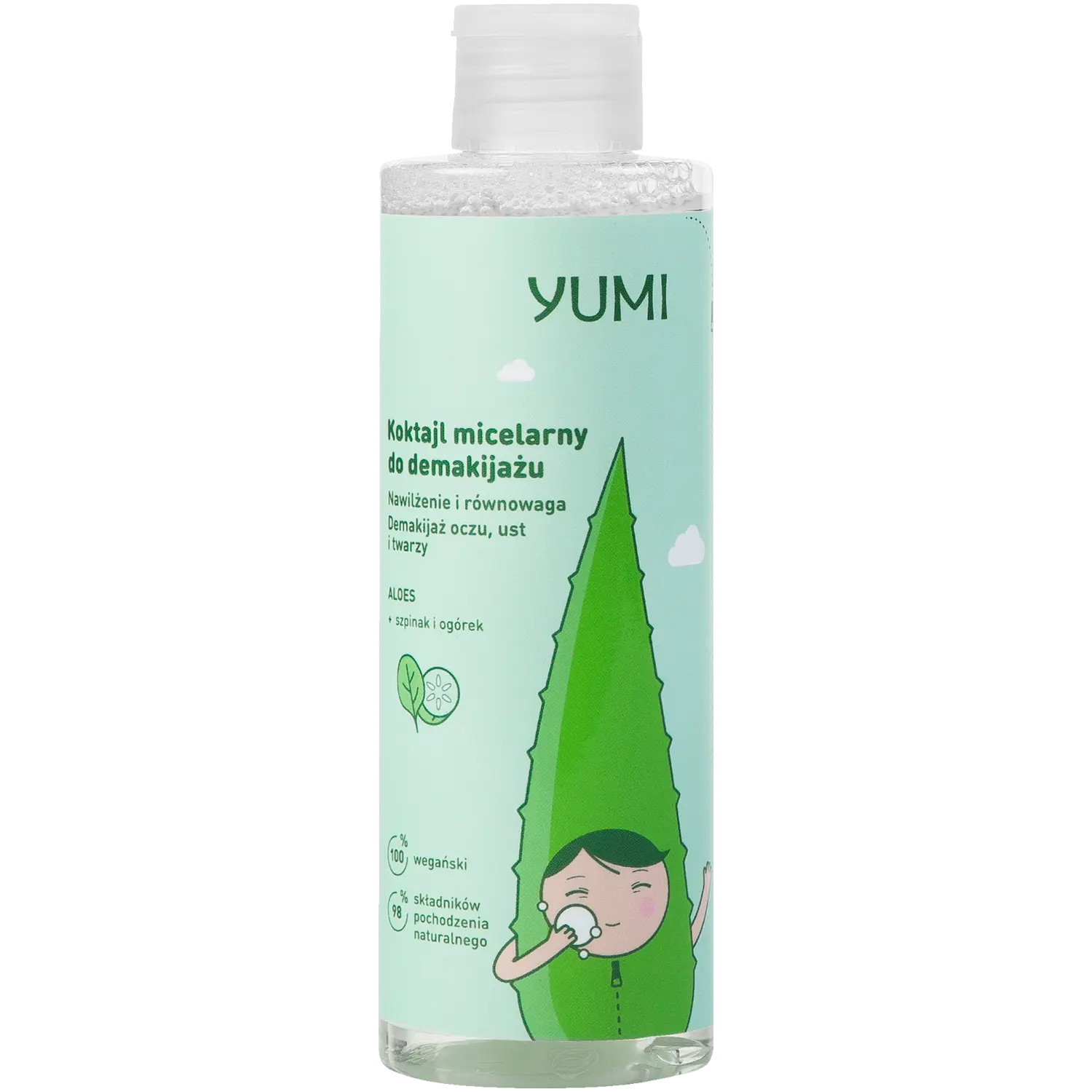 

Yumi мицеллярный коктейль для снятия макияжа, 200 мл