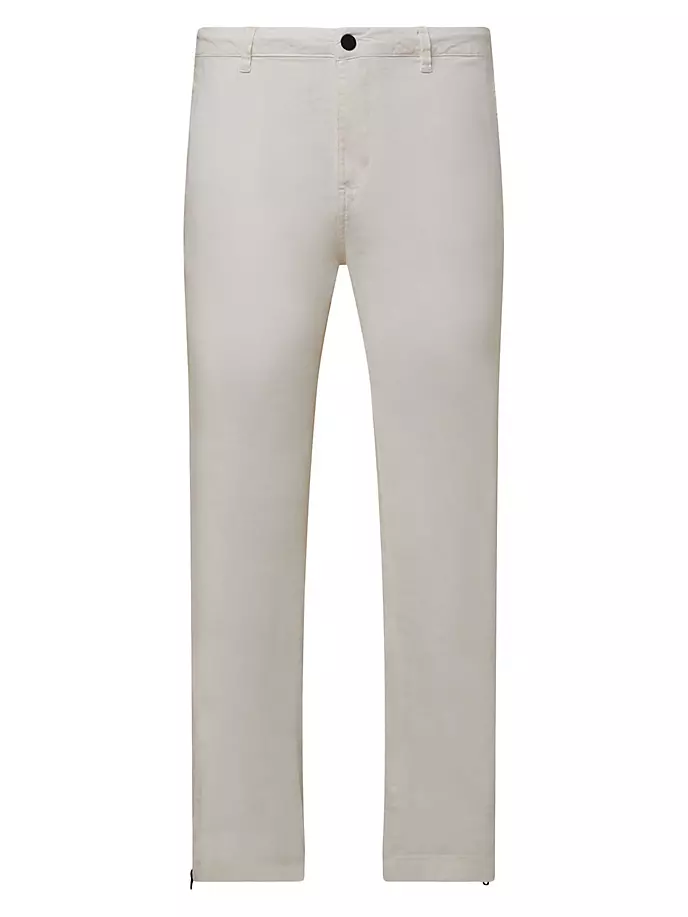 Брюки из эластичного хлопка Onia, белый inspire брюки слоучи из хлопка белый