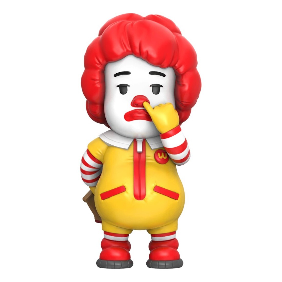 

Фигурка Po Yun Wang Mighty Jaxx Picky Eaters: The Clown, желтый/красный