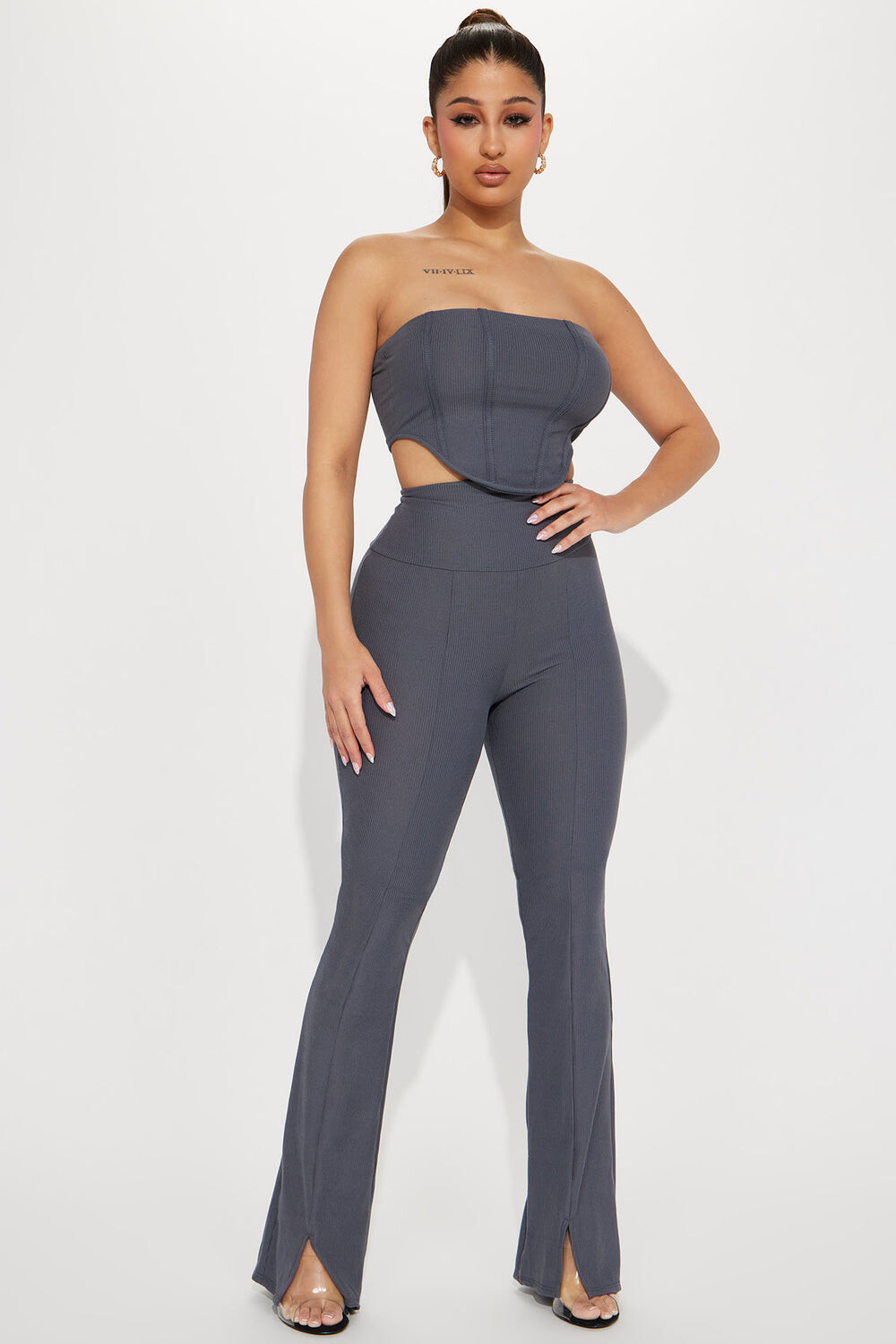 

Брюки Fashion Nova LT6018SET, угольный