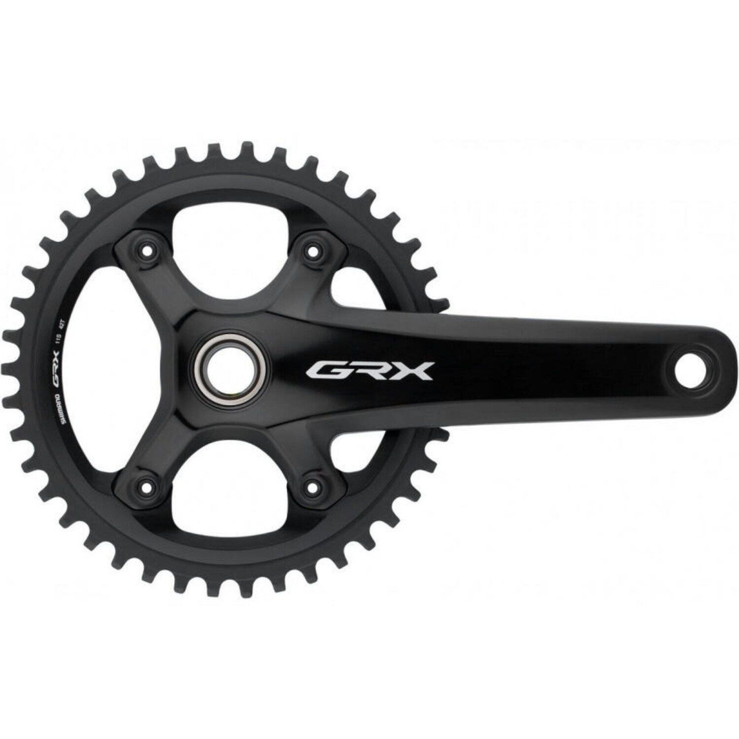 

Система шатунов GRX FC-RX810 1x11 скоростей - 42 зуба SHIMANO, черный / угольно-серый / угольно-серый