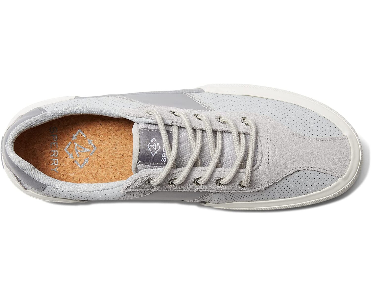 

Кроссовки Soletide Racy Seacycled Sperry, серый