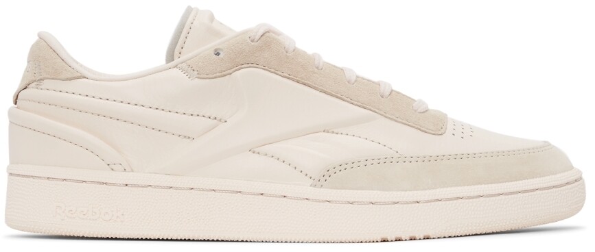 

Розово-серые кроссовки VB Club C Reebok By Victoria Beckham