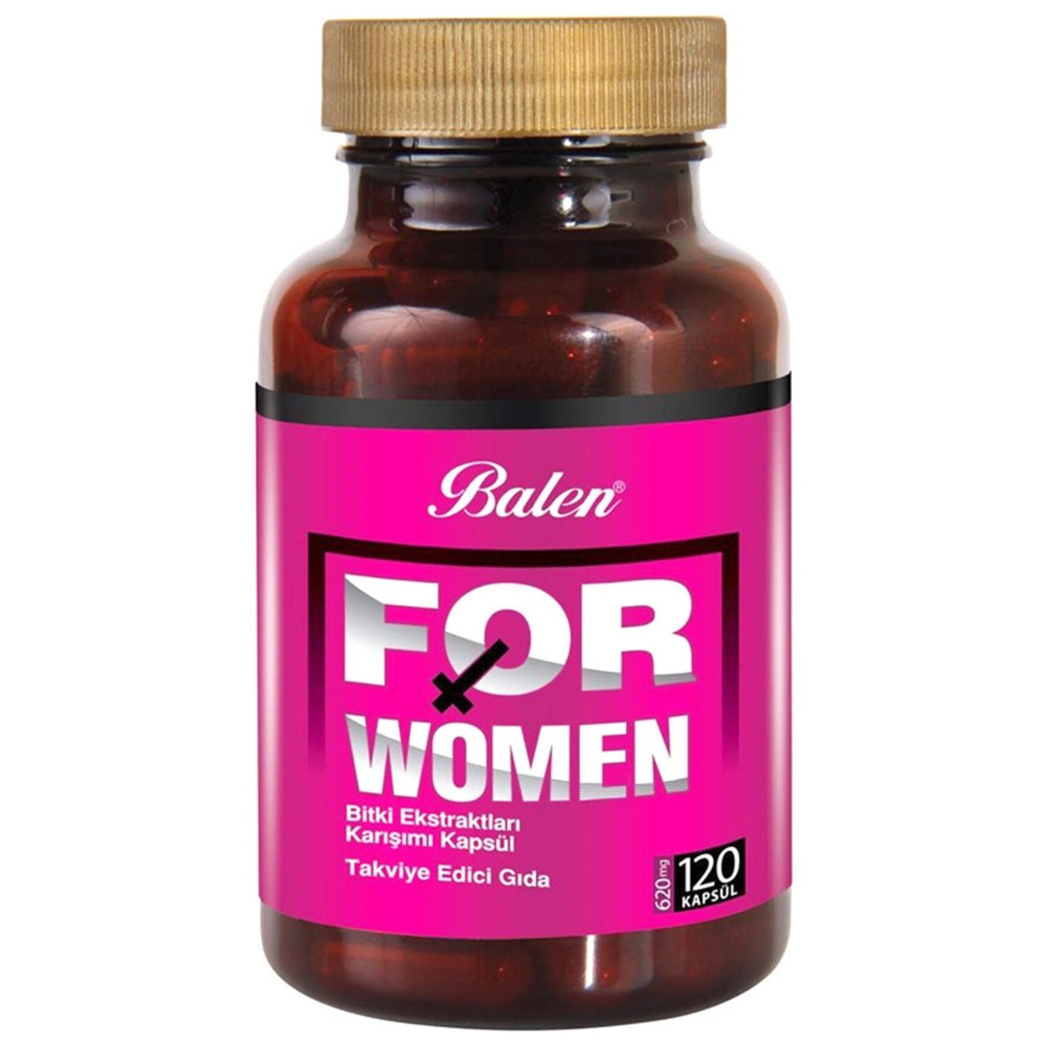 

Активная добавка Balen For Woman, 120 капсул, 620 мг