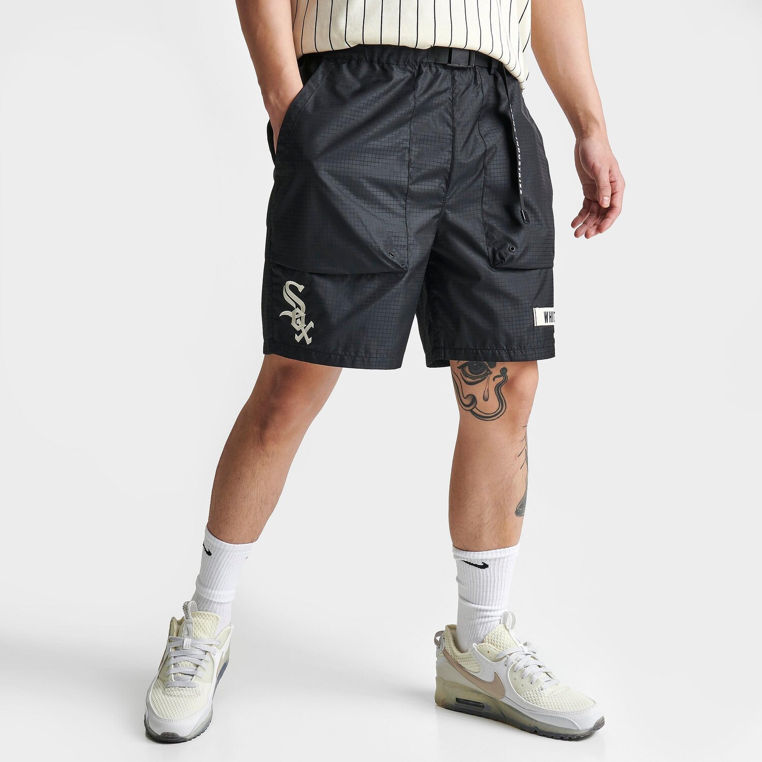 

Мужские шорты New Era x Alpha Industries Chicago White Sox MLB, черный