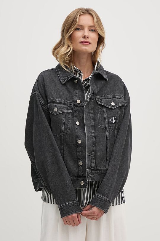 

Джинсовая куртка Calvin Klein Jeans, серый