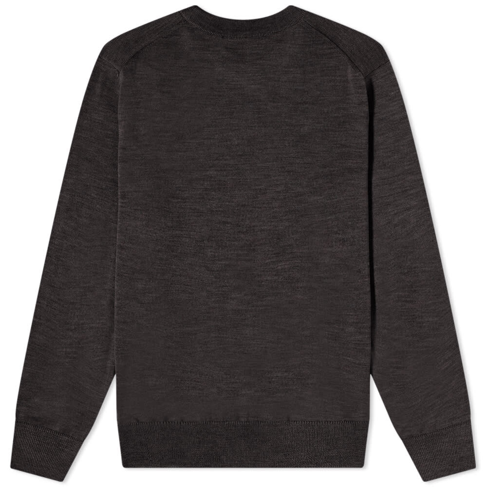 

Джемпер Maison Kitsuné Fox Head Patch Merino Crew Knit, Серый