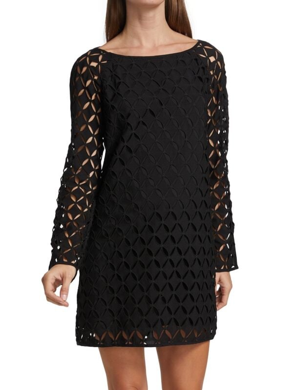 

Мини-платье Bailey 44 с люверсами kynlee, черный