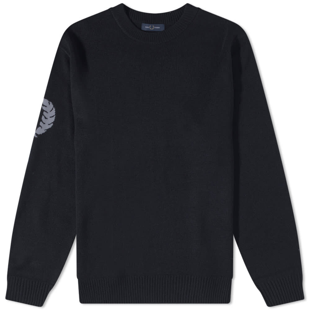 

Джемпер Fred Perry Authentic Laurel Wreath Crew Knit, Черный