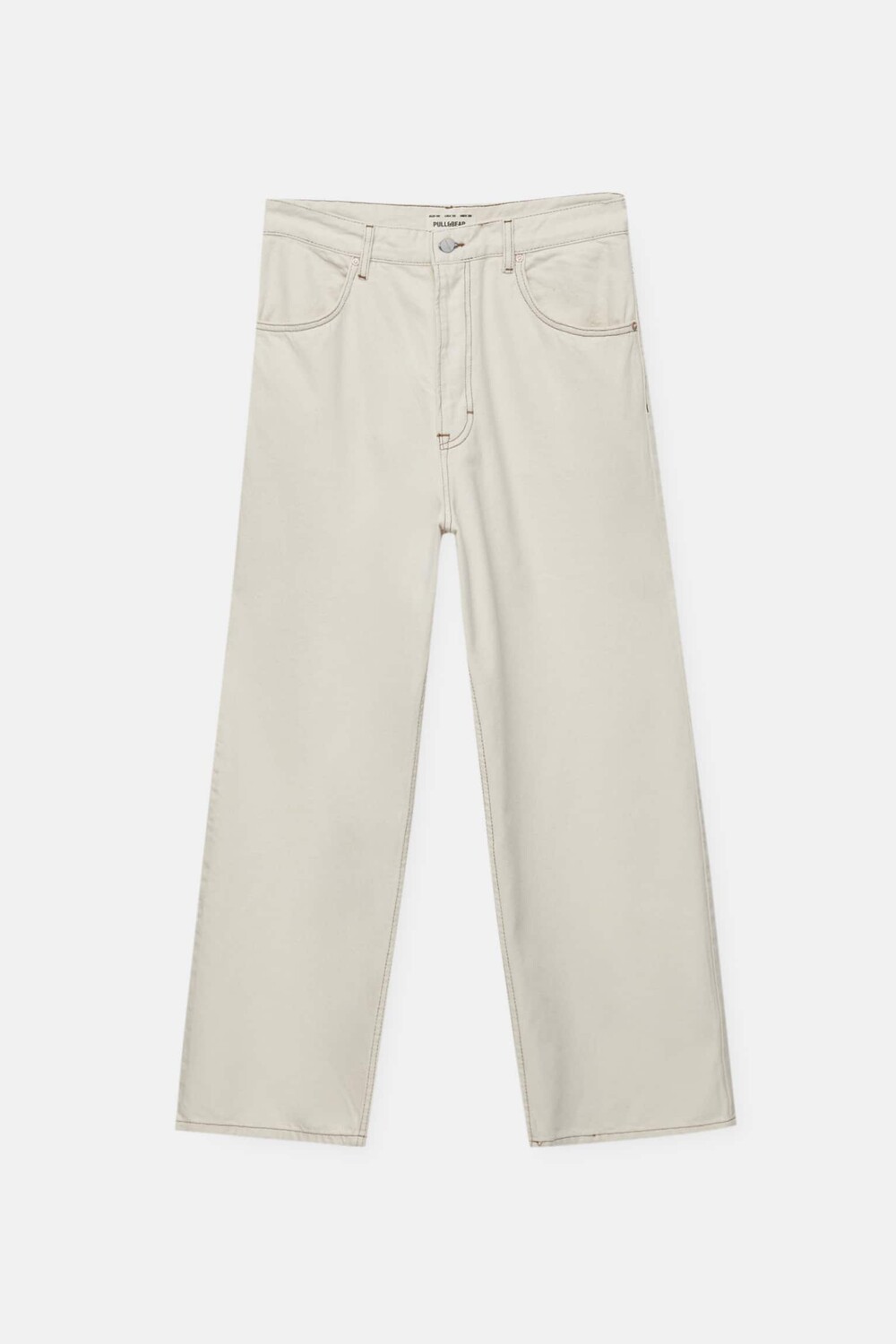 

Джинсы Pull & Bear Super Baggy, экрю